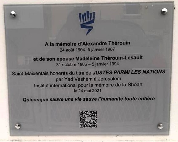 Plaque Thérouin