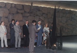 Cérémonie à Yad Vashem 1