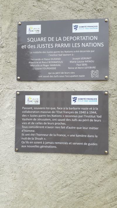 Plaques à Lacaune