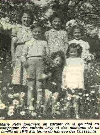 Marie Pelin et les enfants sauvés