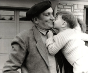 Joseph GUENANTIN (vers 1950) et son petit-fils Serge
