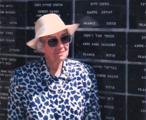 Georgette Donnier Mur des Justes Jérusalem