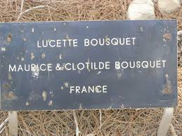Plaque Bousquet