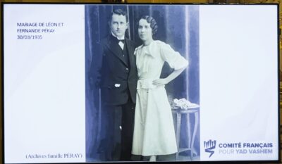 Médaille des Justes - Léon Péray