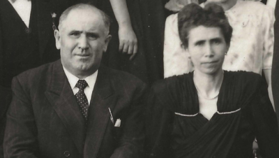Albert et Jeanne PREVAULT le 1èr Juillet 1947